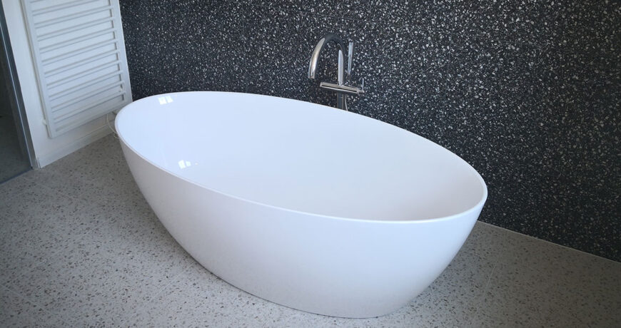 Freistehende Badewanne